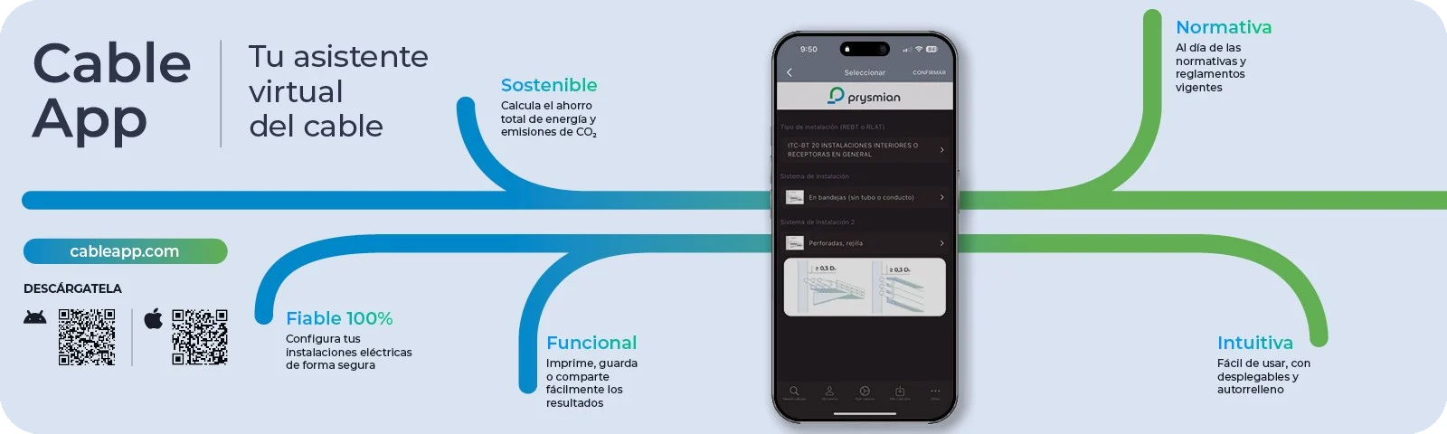 Prysmian cableapp banner
